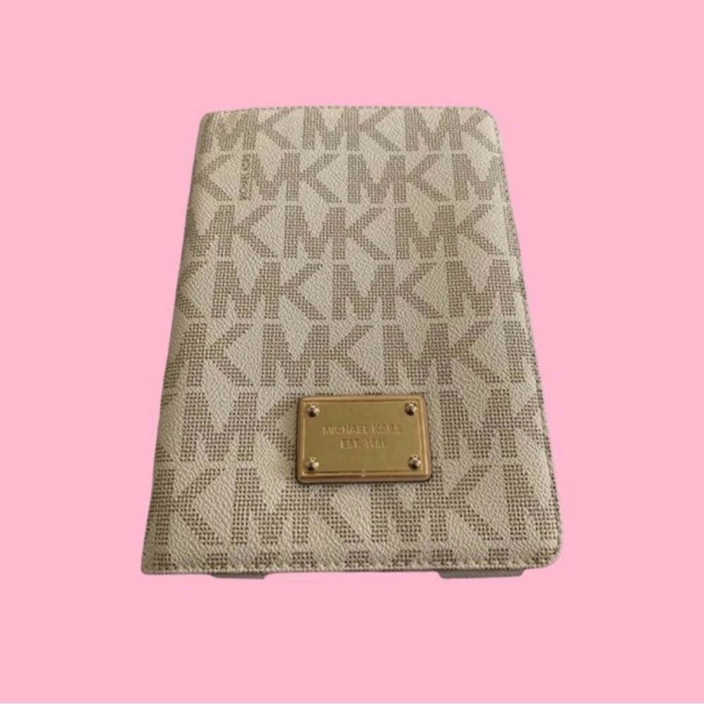 Michael Kors Cream Monogram iPad mini case